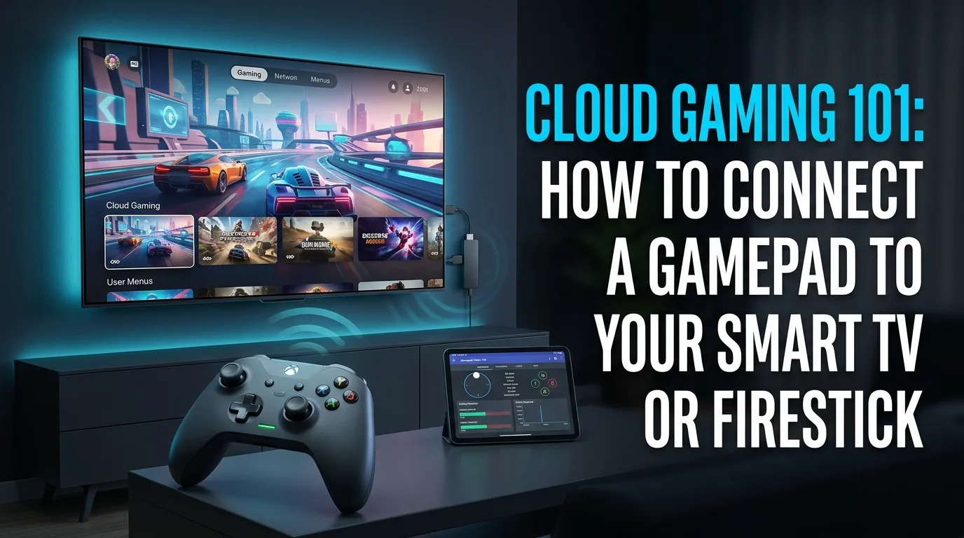 Cloud Gaming 101: How to Connect a Gamepad to Your Smart TV or Firestick