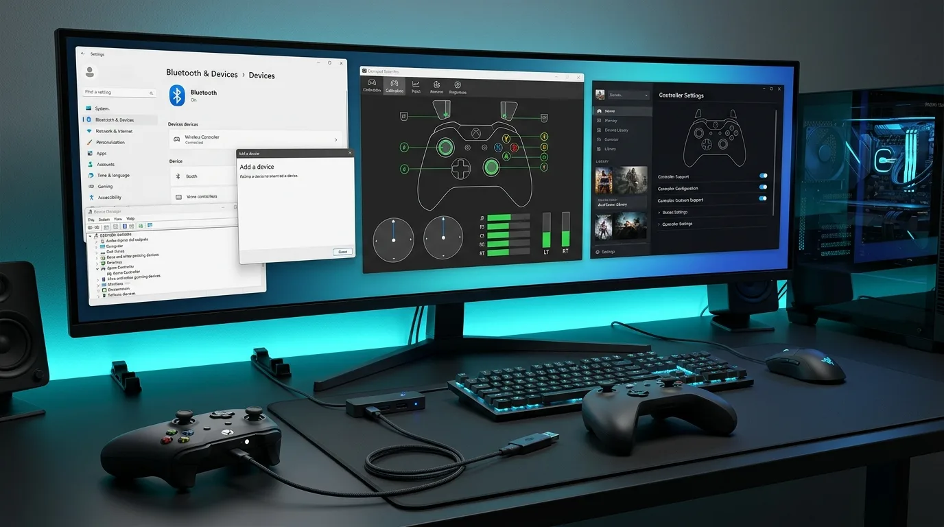 How to Connect Console Controllers to PC: Drivers, Steam, & Troubleshooting Guide