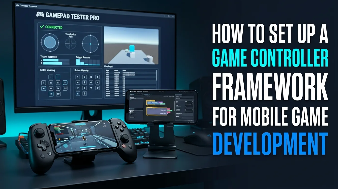 How to Set Up a Game Controller Framework for Mobile Game Development