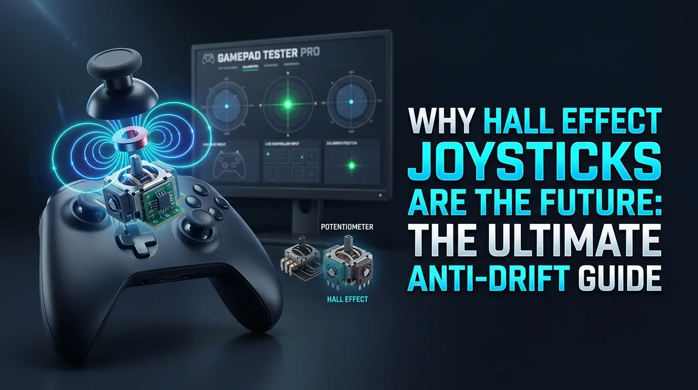 Why Hall Effect Joysticks Are the Future: The Ultimate Anti-Drift Guide