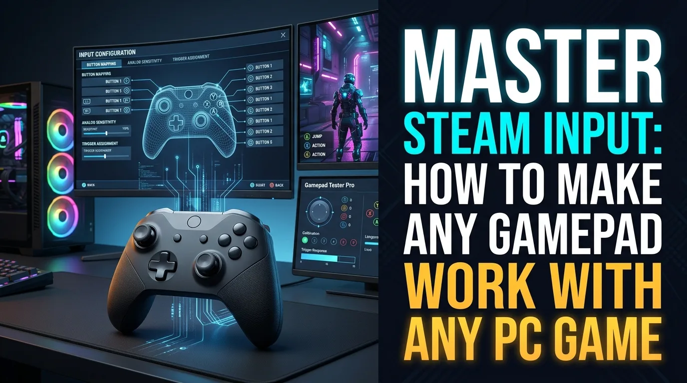 Master Steam Input: How to Make Any Gamepad Work with Any PC Game