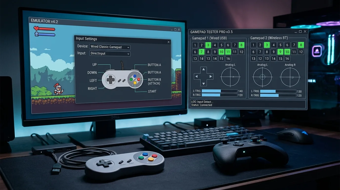 Retro Gaming Setup: How to Configure Gamepads for Popular Emulators