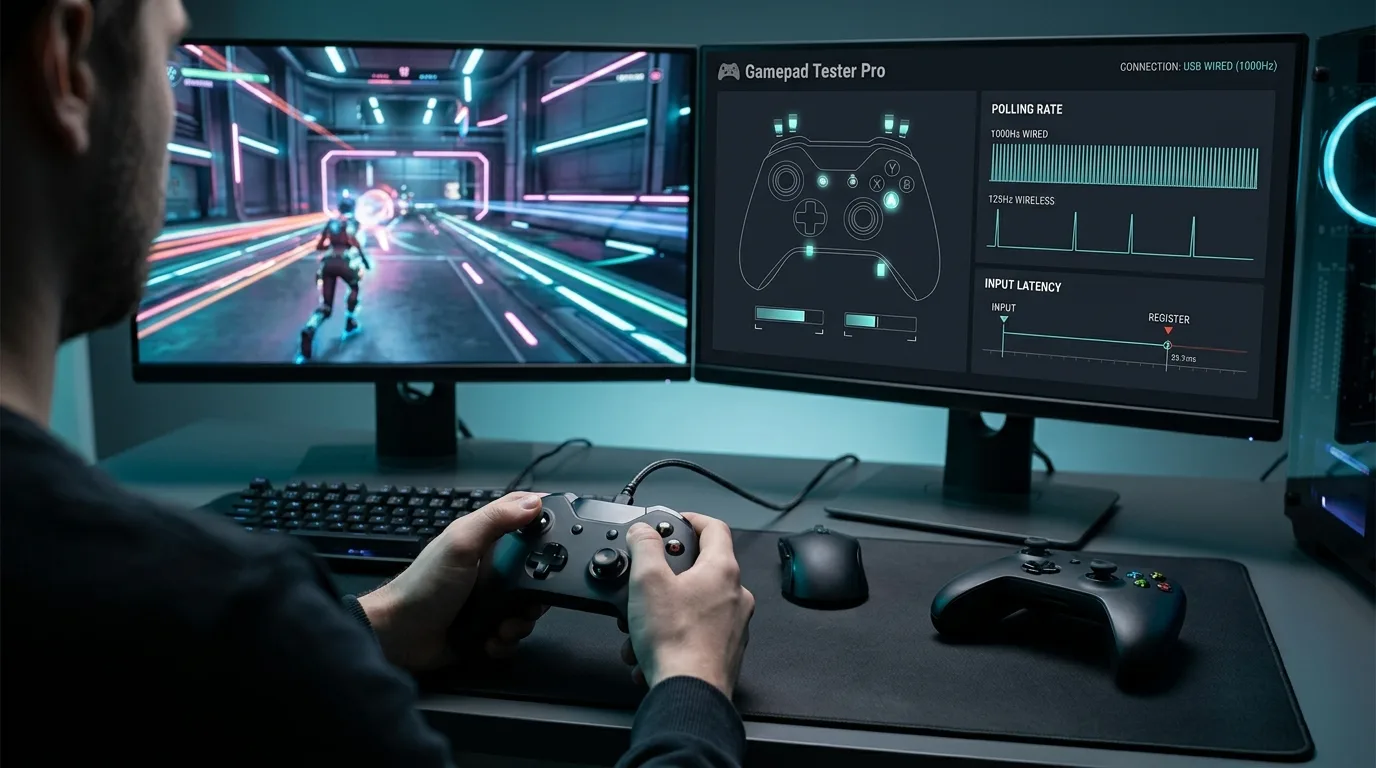 Why Your Gamepad Lags: How to Overclock Polling Rates for Competitive Gaming